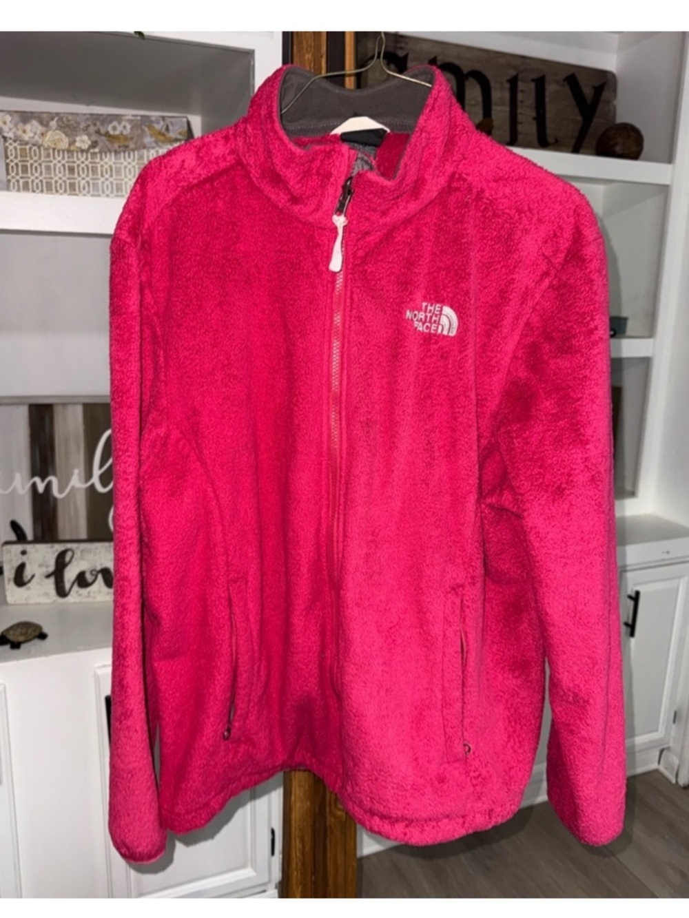 The North Face Raspberry Fleece Jacket - Picture 6 of 6